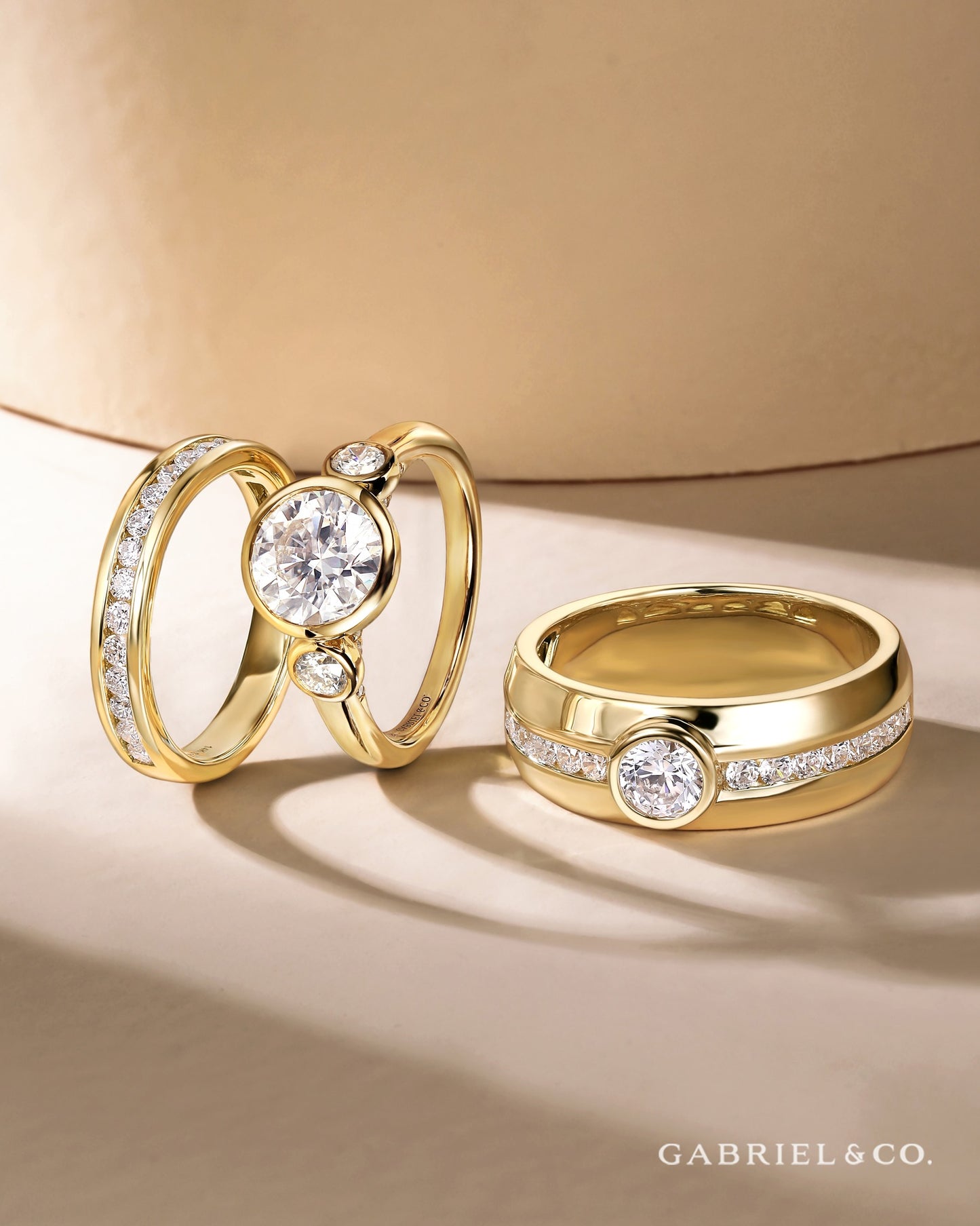 Luxury Crystal Gold Ring Set πβ¨π