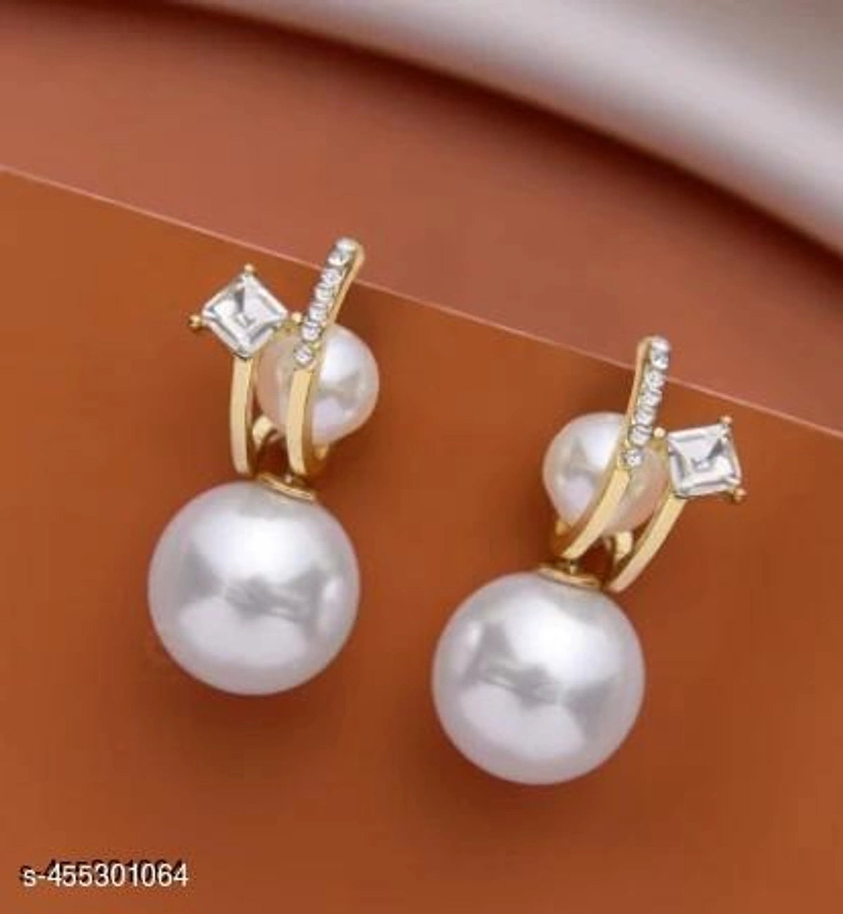 Classic Pearl Hoop Drop Earrings π€β¨π