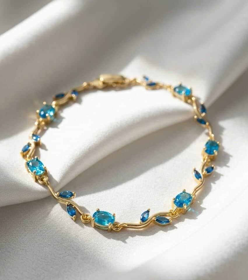 💙 Ocean Bloom Tulip Bracelet 💙