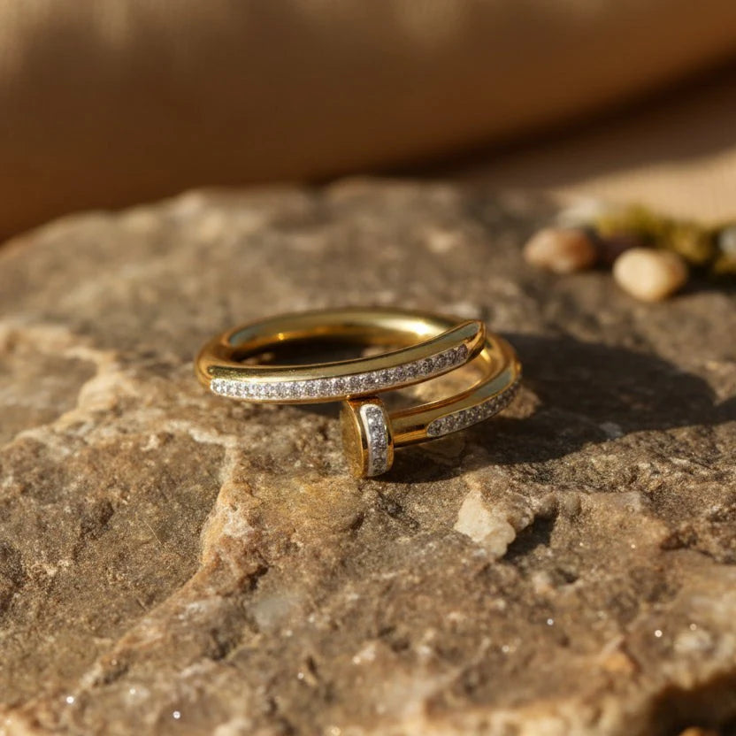 Lumiere Twist Wrap Ring